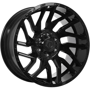 TIS Wheels – 554B – Black – 20″x10″ -19mm – All weather Wheels – 554B2106819S